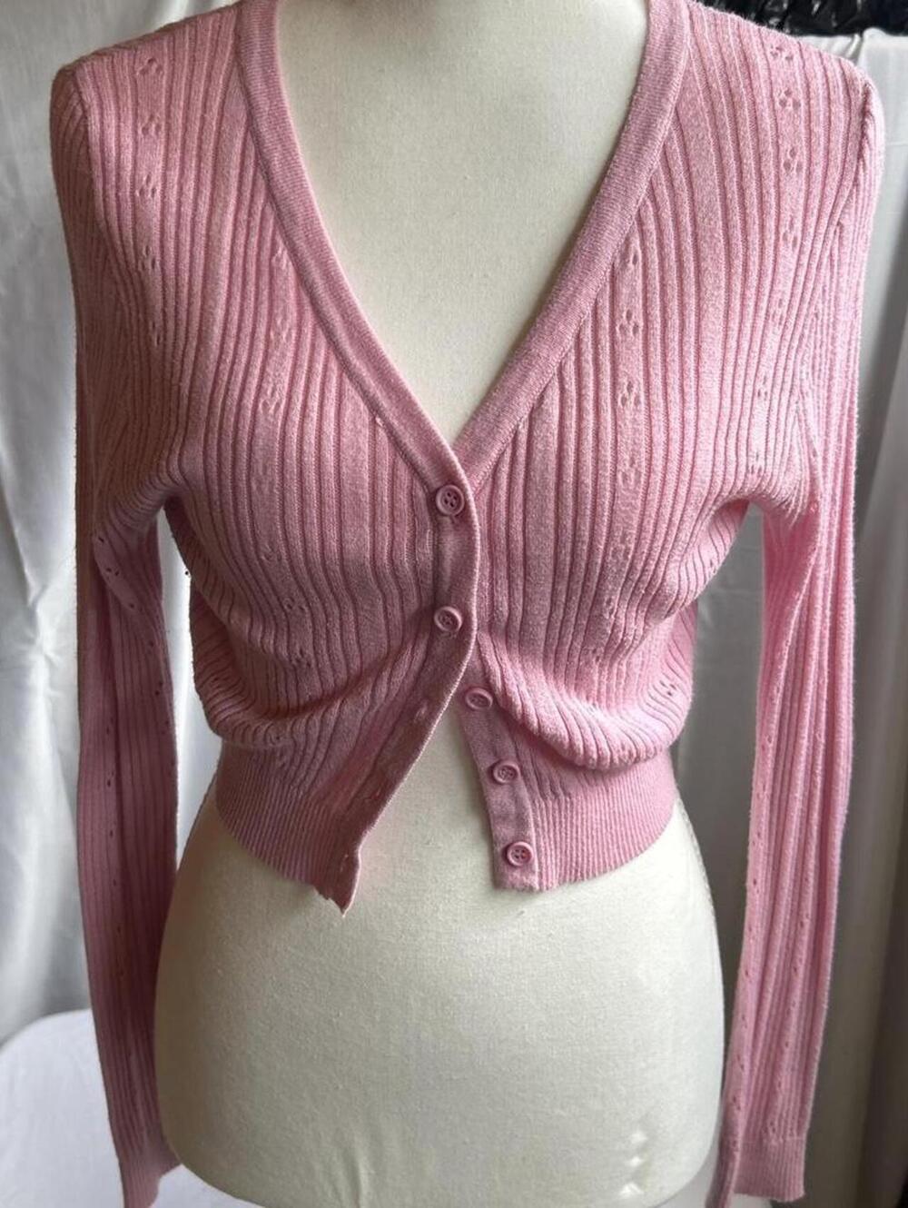 Love Tree Women's Pink Cardigan